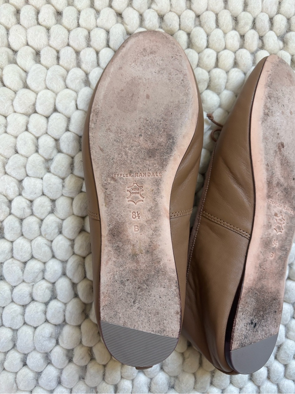 Loeffler Randall Ballet Flat in Safari Brown size 8.5 - Picture 7 of 11